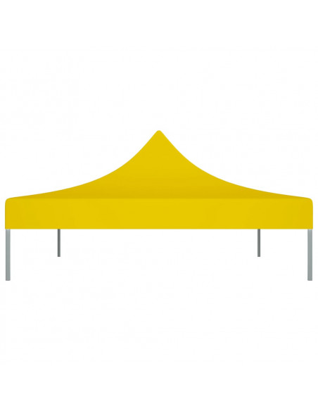 Tetto per Tendone per Feste 4x3 m Giallo 270 g/m²