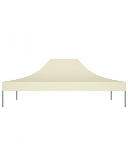 Tetto per Tendone per Feste 4,5x3 m Crema 270 g/m²