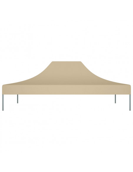 Tetto per Tendone per Feste 4,5x3 m Beige 270 g/m²