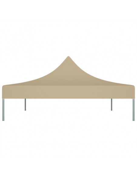 Tetto per Tendone per Feste 4,5x3 m Beige 270 g/m²