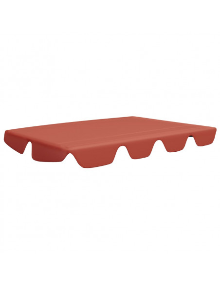 Baldacchino per Dondolo Giardino Terracotta 188/168x145/110cm