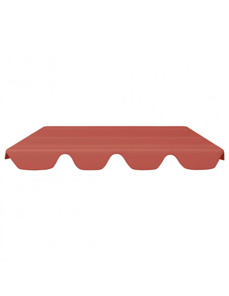 Baldacchino per Dondolo Giardino Terracotta 188/168x145/110cm