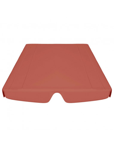 Baldacchino per Dondolo Giardino Terracotta 188/168x145/110cm