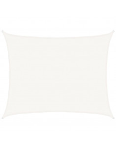 Vela Parasole 160 g/m² Bianca 6x8 m in HDPE 2