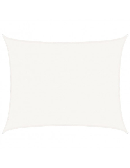 Vela Parasole 160 g/m² Bianca 6x8 m in HDPE