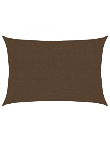 Vela Parasole 160 g/m² Marrone 3x4,5 m in HDPE