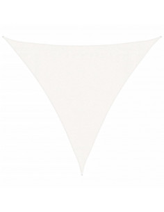 Vela Parasole 160 g/m² Bianca 3x3x3 m in HDPE 2