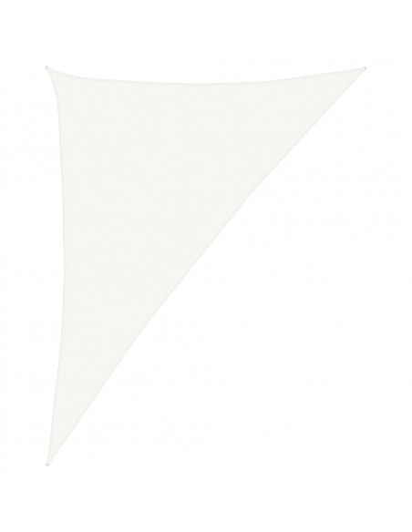 Vela Parasole 160 g/m² Bianca 4x5x6,8 m in HDPE