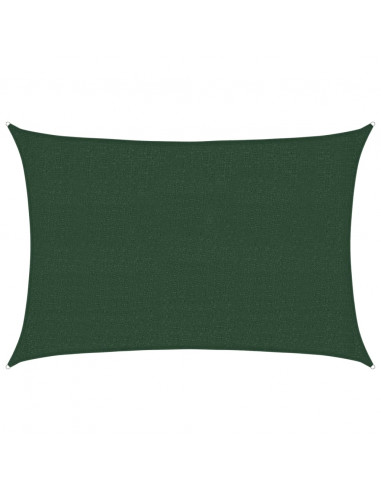 Vela Parasole 160 g/m² Verde Scuro 2,5x4 m in HDPE