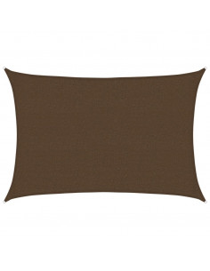 Vela Parasole 160 g/m² Marrone 2,5x3,5 m in HDPE 2