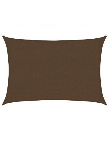Vela Parasole 160 g/m² Marrone 2,5x3,5 m in HDPE