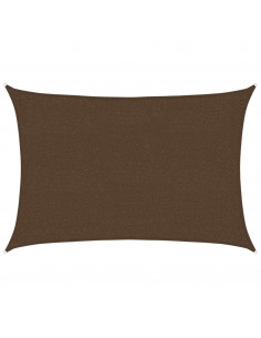 Vela Parasole 160 g/m² Marrone 2x2,5 m in HDPE 2