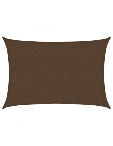 Vela Parasole 160 g/m² Marrone 2x2,5 m in HDPE