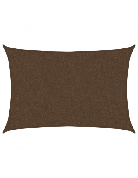 Vela Parasole 160 g/m² Marrone 2x2,5 m in HDPE