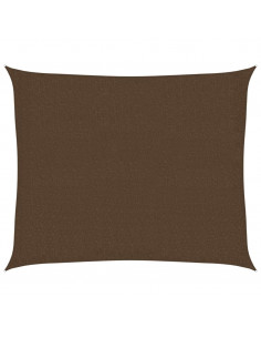 Vela Parasole 160 g/m² Marrone 2,5x3 m in HDPE 2