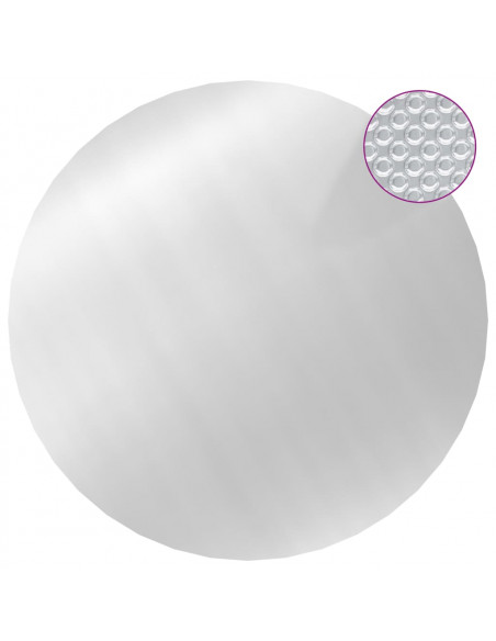Copertura per Piscina Argento 549 cm PE