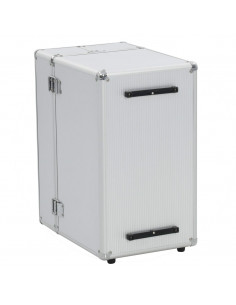 Valigia Trolley Pilota 47x39x27 cm in Alluminio Argento