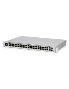 UBIQUITI SWITCH 48 PORTE LAN GIGABIT PoE Gen2, di cui 32P PoE 802.3af/at PoE 195W, 4P SFP - USW-48-POE-EU