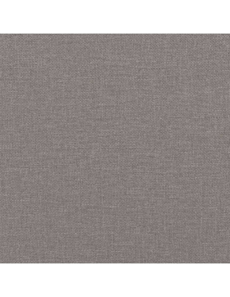 Giroletto a Molle con Materasso Tortora 180x200 cm in Tessuto
