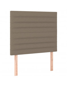 Giroletto a Molle con Materasso Tortora 80x200 cm inTessuto 2