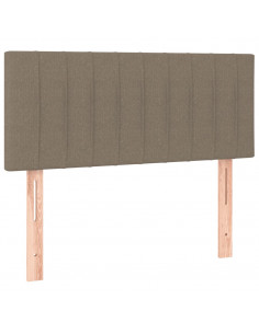 Giroletto a Molle con Materasso Tortora 80x200 cm inTessuto 2