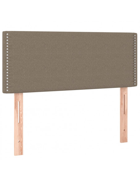 Giroletto a Molle con Materasso Tortora 80x200 cm inTessuto