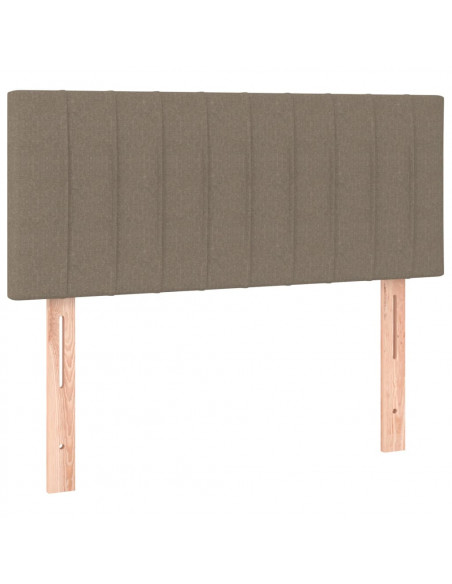 Giroletto a Molle con Materasso Tortora 90x200 cm inTessuto