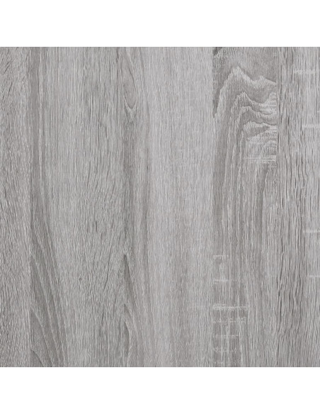 Armadietto Bagno Grigio Sonoma 32x25,5x190 cm Legno Multistrato
