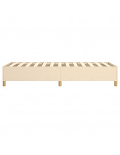 Giroletto a Molle Crema 90x190 cm in Tessuto