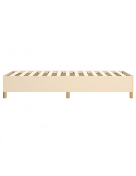 Giroletto a Molle Crema 90x190 cm in Tessuto