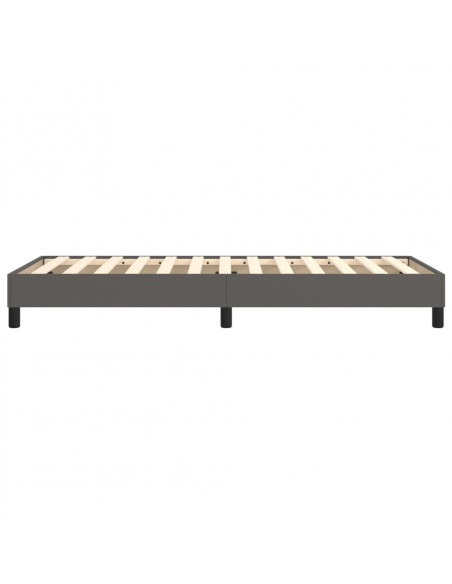 Giroletto a Molle Grigio 100x200 cm in Similpelle