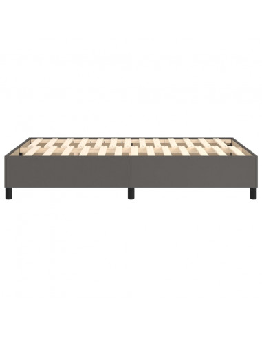 Giroletto a Molle Grigio 120x200 cm in Similpelle