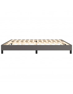 Giroletto a Molle Grigio 200x200 cm in Similpelle