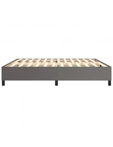 Giroletto a Molle Grigio 200x200 cm in Similpelle