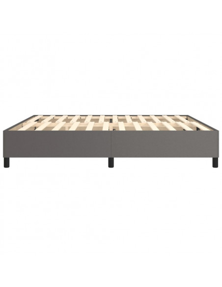 Giroletto a Molle Grigio 200x200 cm in Similpelle