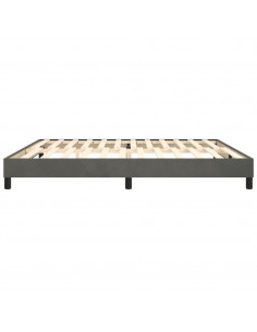 Giroletto a Molle Grigio Scuro 200x200 cm in Velluto 2