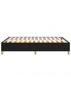 Giroletto a Molle Nero 140x190 cm in Tessuto 2