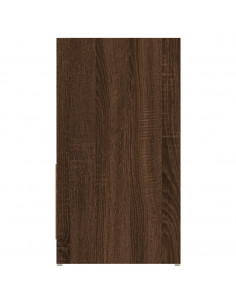 Armadietto Bagno Rovere Marrone 60x33x61cm Legno Ingegnerizzato 2