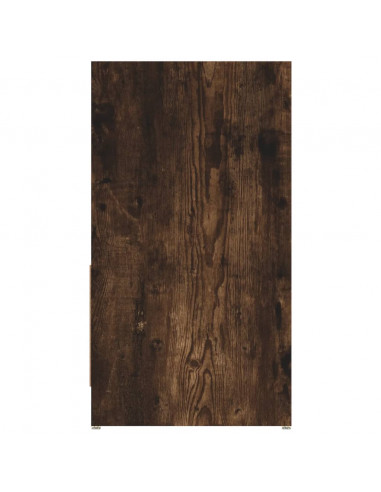 Armadietto Bagno Rovere Fumo 60x33x61 cm in Legno Multistrato