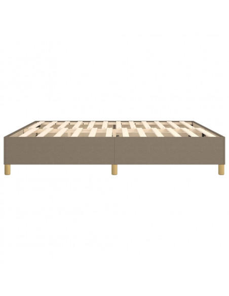 Giroletto a Molle Tortora 200x200 cm in Tessuto