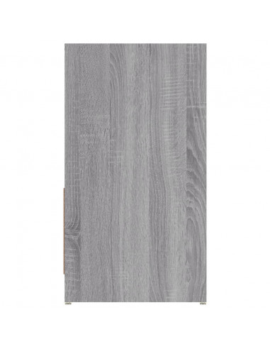 Armadietto Bagno Grigio Sonoma 60x33x61 cm in Legno Multistrato