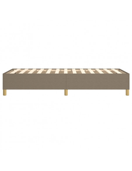 Giroletto a Molle Tortora 90x190 cm in Tessuto