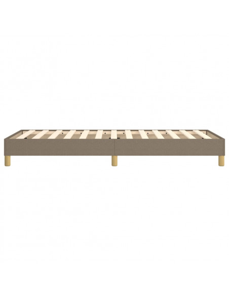 Giroletto a Molle Tortora 90x200 cm in Tessuto