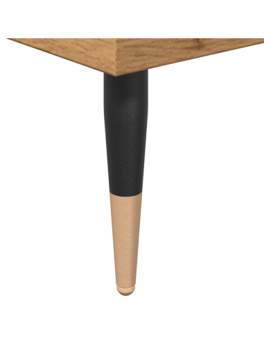 Armadietto da Bagno Legno Antico 30x30x100 cm in Truciolato