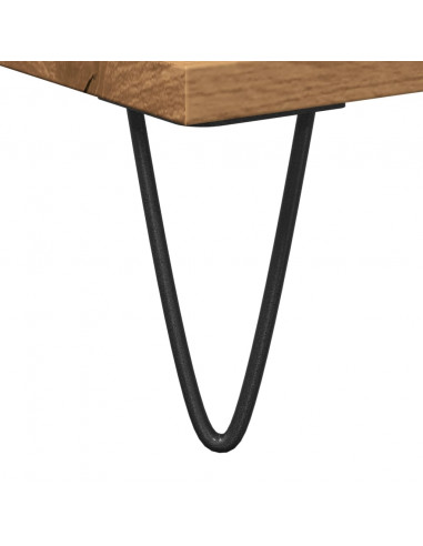 Armadietto Bagno Rovere 30x30x190 cm Legno Multistrato