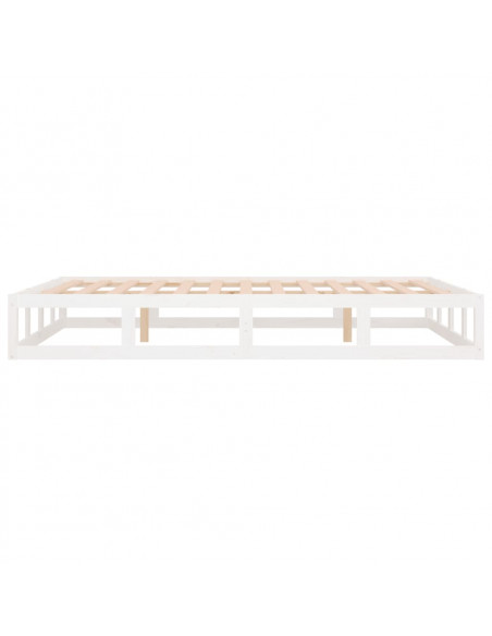 Giroletto Bianco 135x190 cm Double in legno Massello