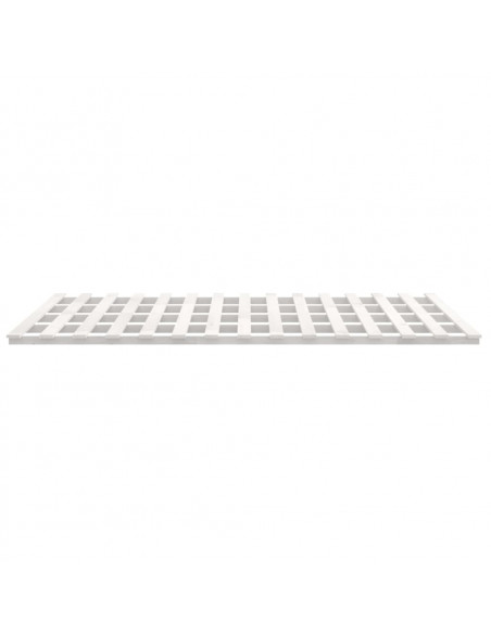 Giroletto Bianco 160x200 cm in Legno Massello di Pino