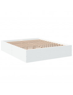 Giroletto Bianco 160x200 cm in Legno Multistrato 2