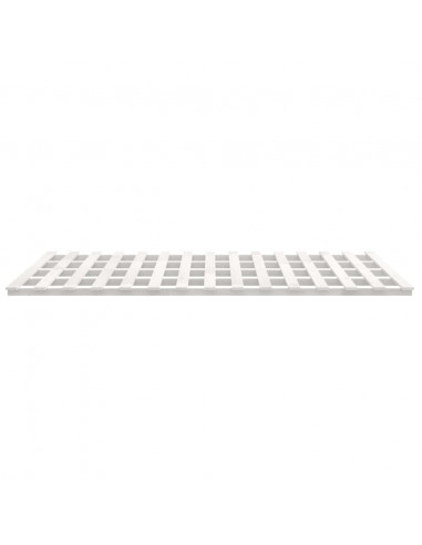 Giroletto Bianco 180x200 cm in Legno Massello di Pino