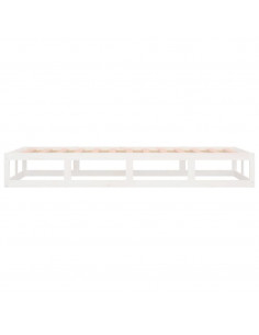 Giroletto Bianco 75x190 cm Small Single in Legno Massello 2